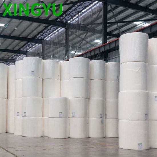 Factory Wholesale OEM Soft and Durable Virgin Jumbo Roll for Facial Tissue
