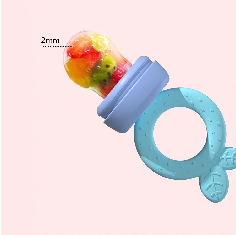 Silicone Baby Pacifier Infant Nipple Soother Baby Fruits Feeding Pacifier Feeder