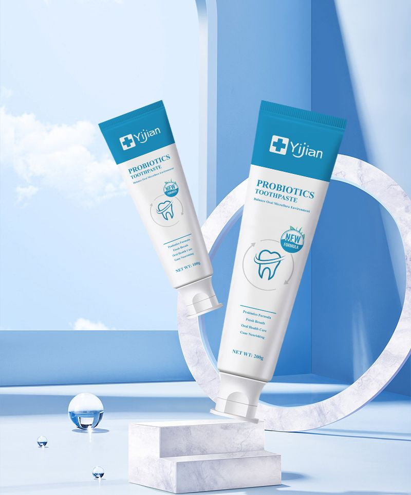 Probiotic Peppermint Toothpaste for Fresh Breath