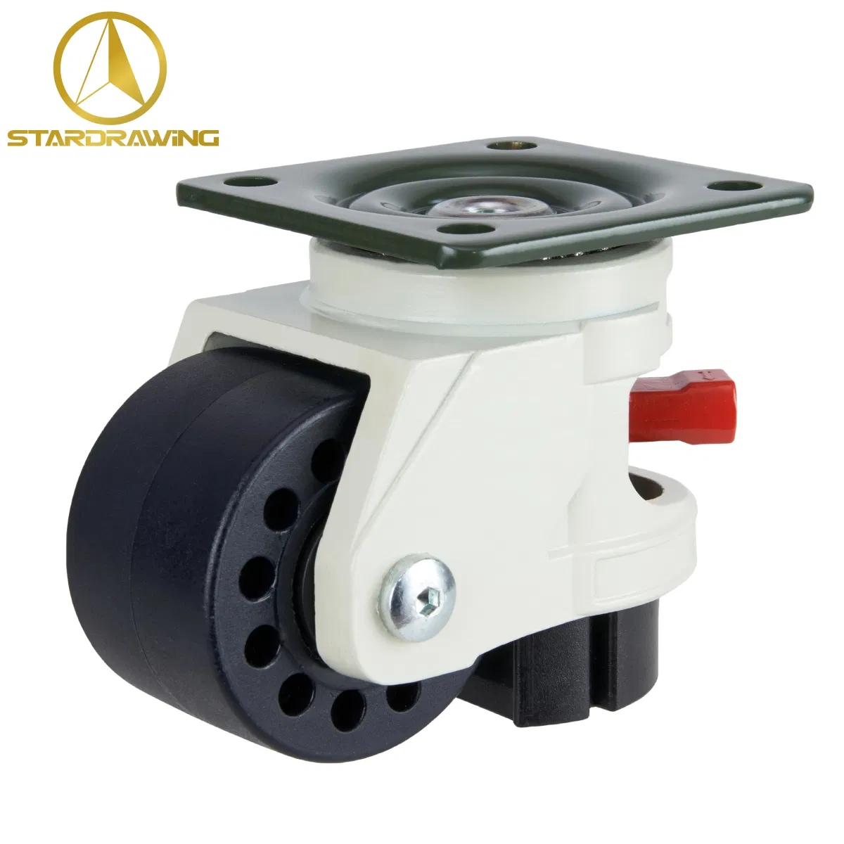 Stardrawing Low Profile Casters and Wheels Leveling 2inch