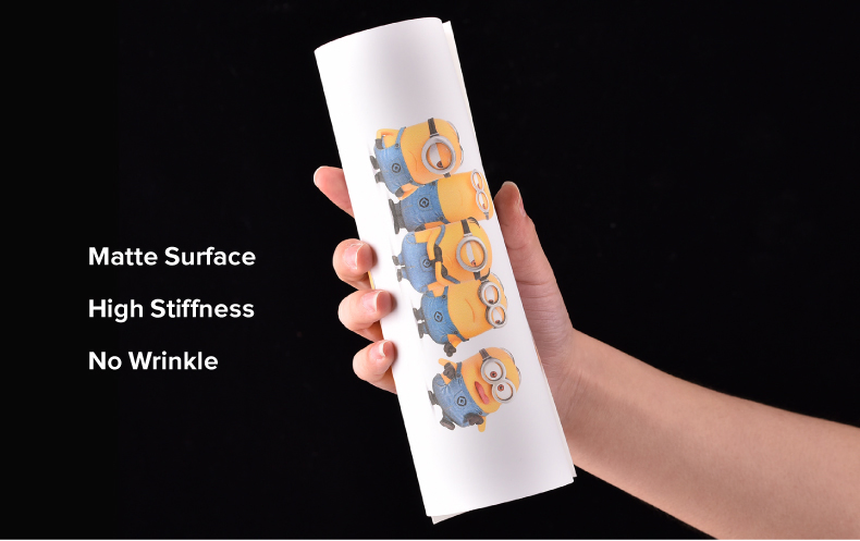 Opaque Rightint Carton Custom Self Adhesive Stickers for Box