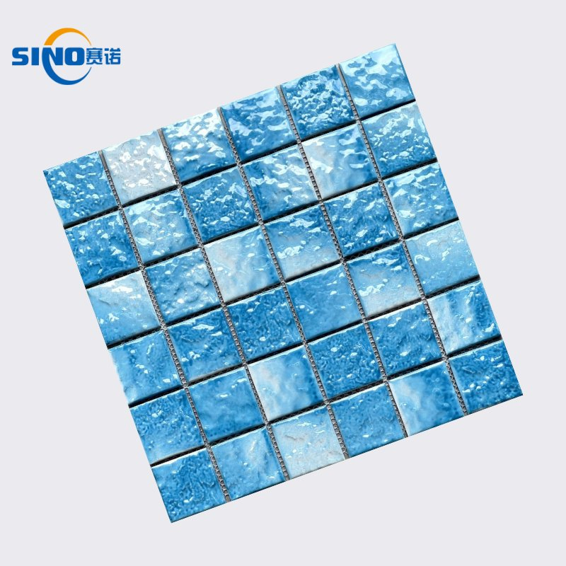 Керамическая мозаика Sino Blue and Green 48x48 мм