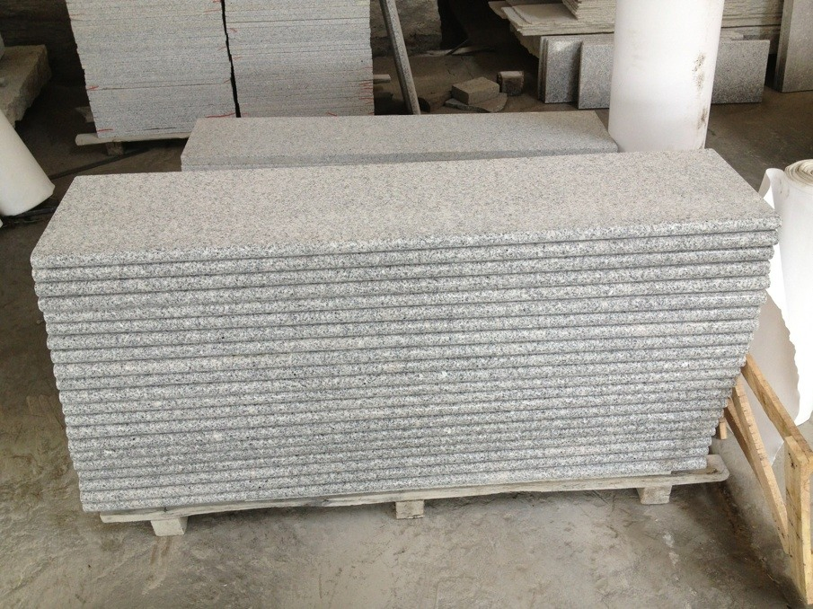 Cheap Grey Granite Stair Nosing Staircase Tread Step Risers