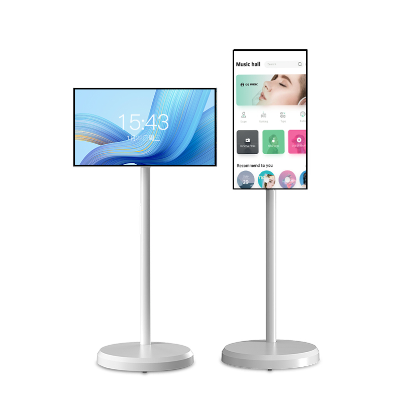 S01 21.5"4G+64G/6g+128g 1080P Mini Portable Color TV Touch Screen LCD Monitor Rotation