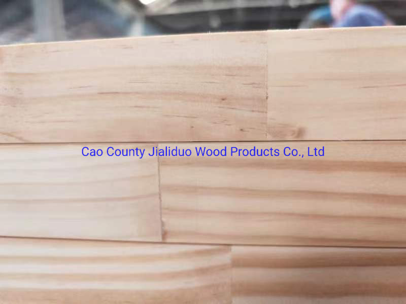 Paulownia Wood Finger Joint Laminated Board Backing Board for Furniture