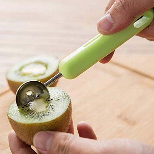2 in 1 Kitchen Tool - Soft Fruit Peeler and Baller - Avocado, Papaya, Watermelon, Honey Dew - Kitchen Gadget Tool Esg12273
