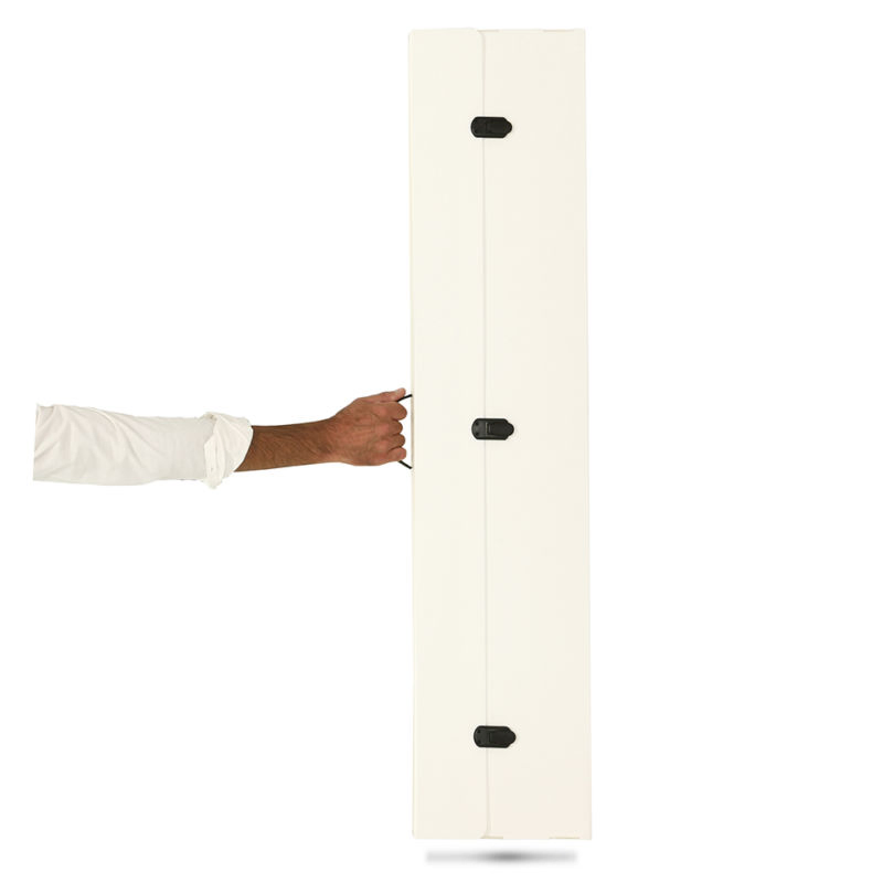 High Quality Floor-Standing Tablet Rack with Italian Design Matching Booth Promotion Table