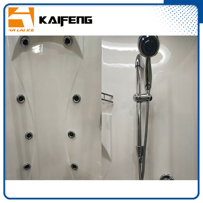 Sector Sliding Door Massage Steam Shower Cabin (GT0533)