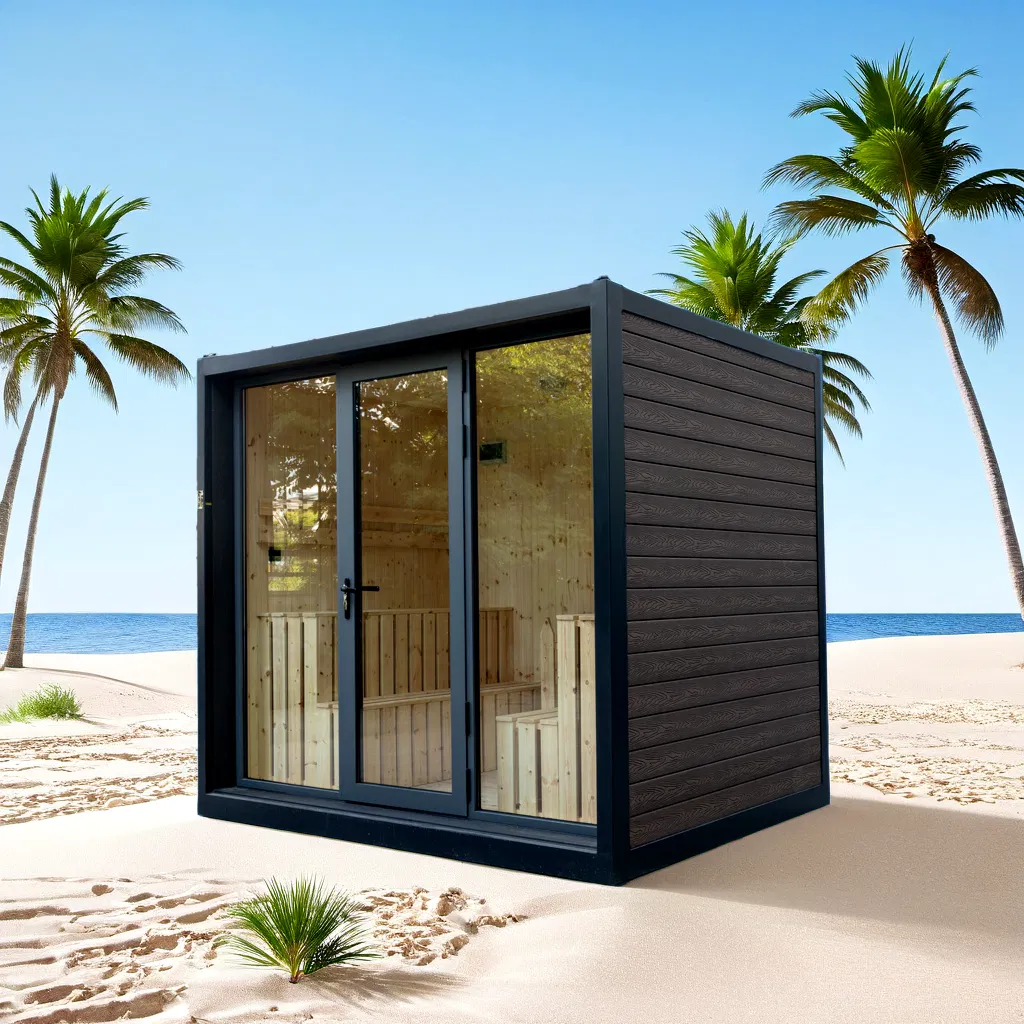 Mobile Sauna Cabin House - Weatherproof Sauna Room Sr-09A