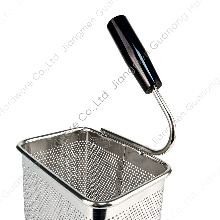 Commercial Stainless Steel Noodle Strainer Boiling Pasta Cooker Basket