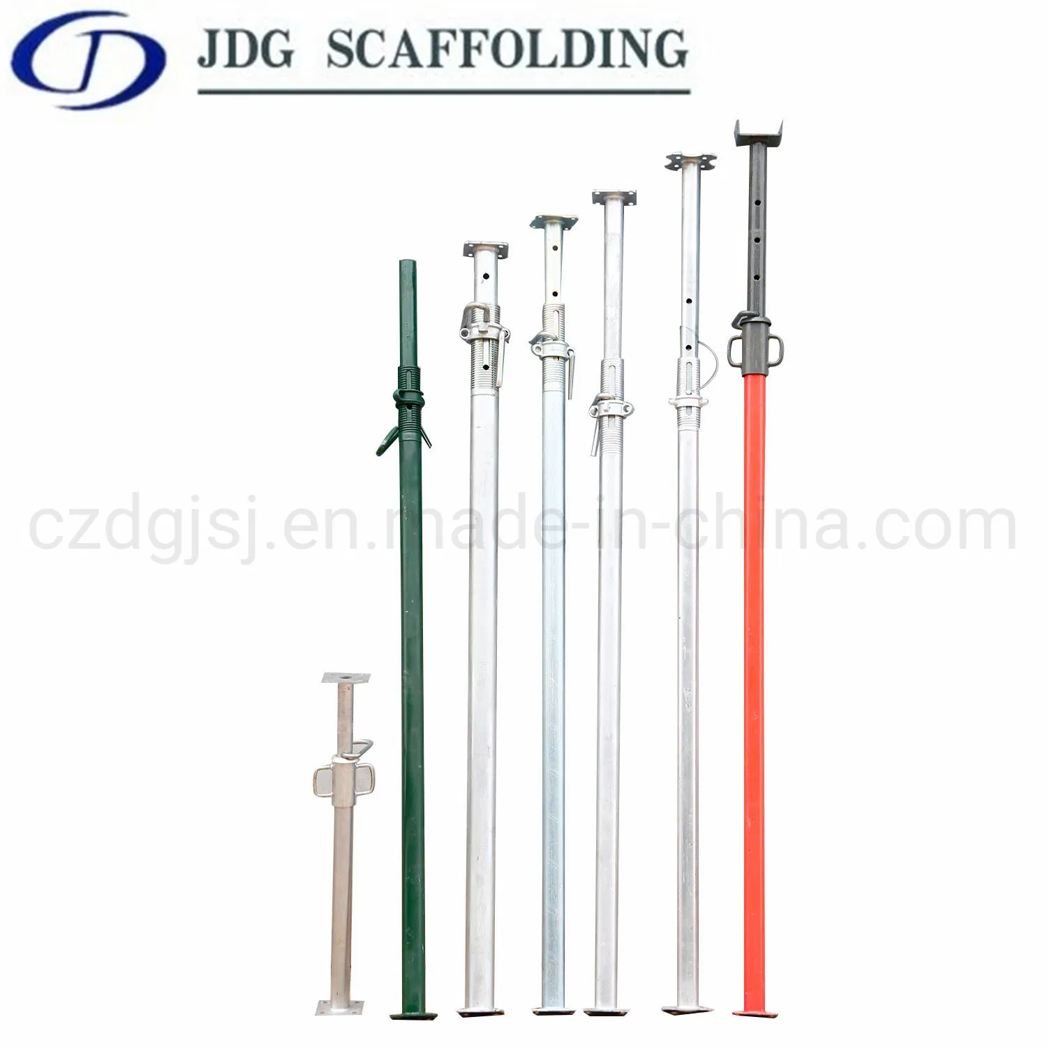 Construction Shuttering Slab Formwork Scaffolding Adjustable Shoring Jack Acrow Prop
