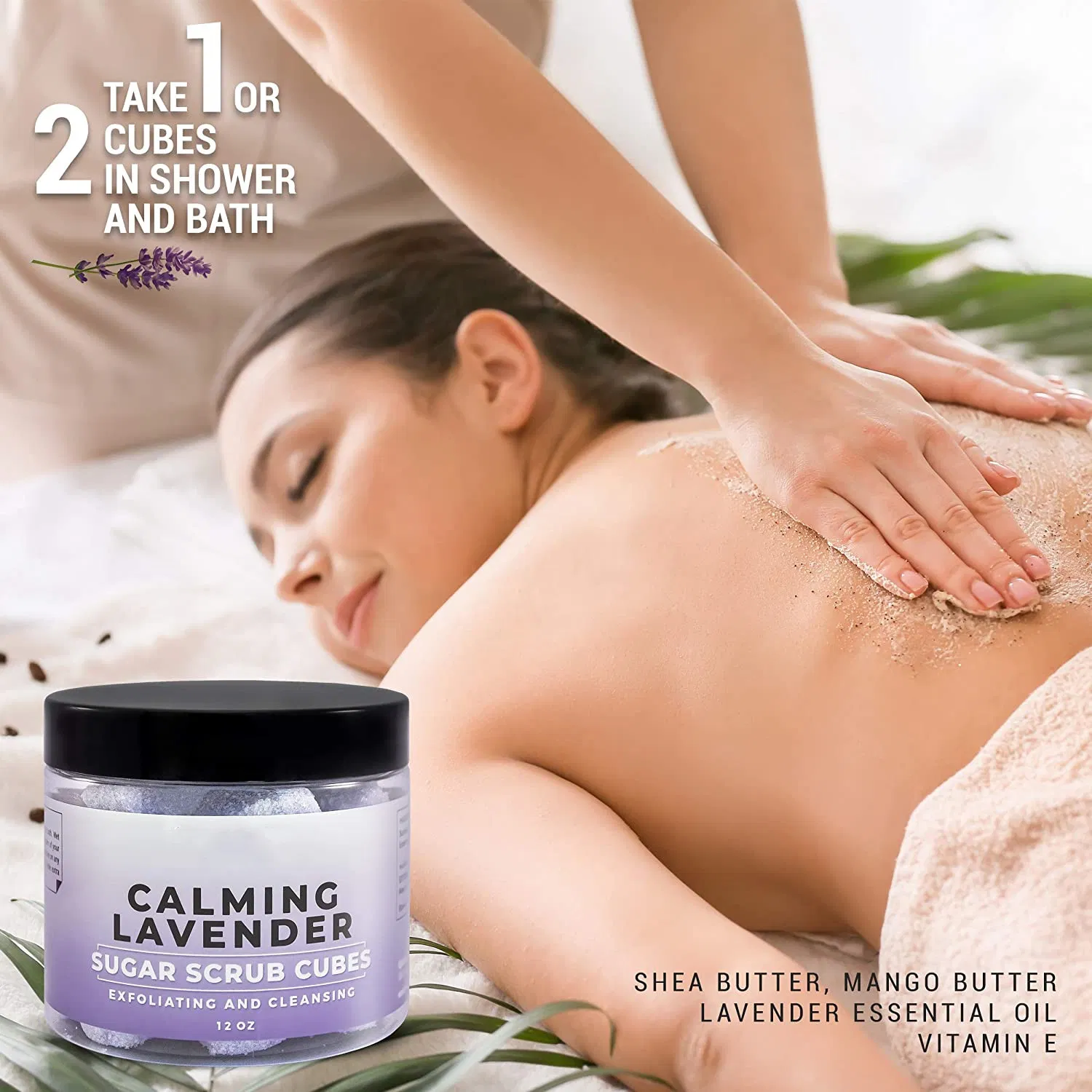 Private Label Natural Organic Whitening Moisturizing Body Scrub