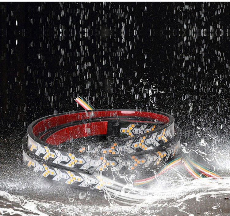 Светодиодный стоп-сигнал «Рыбья кость» для авто