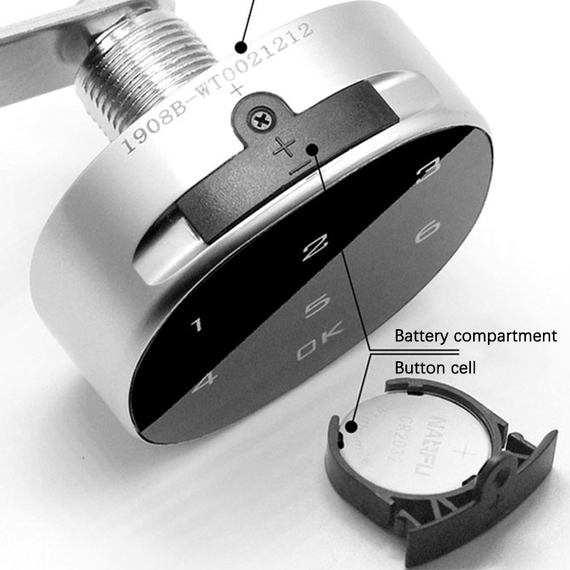 Wt-M-1602 Living Room Digital Fingerprint Door Locks Cam Lock with Fingerprint