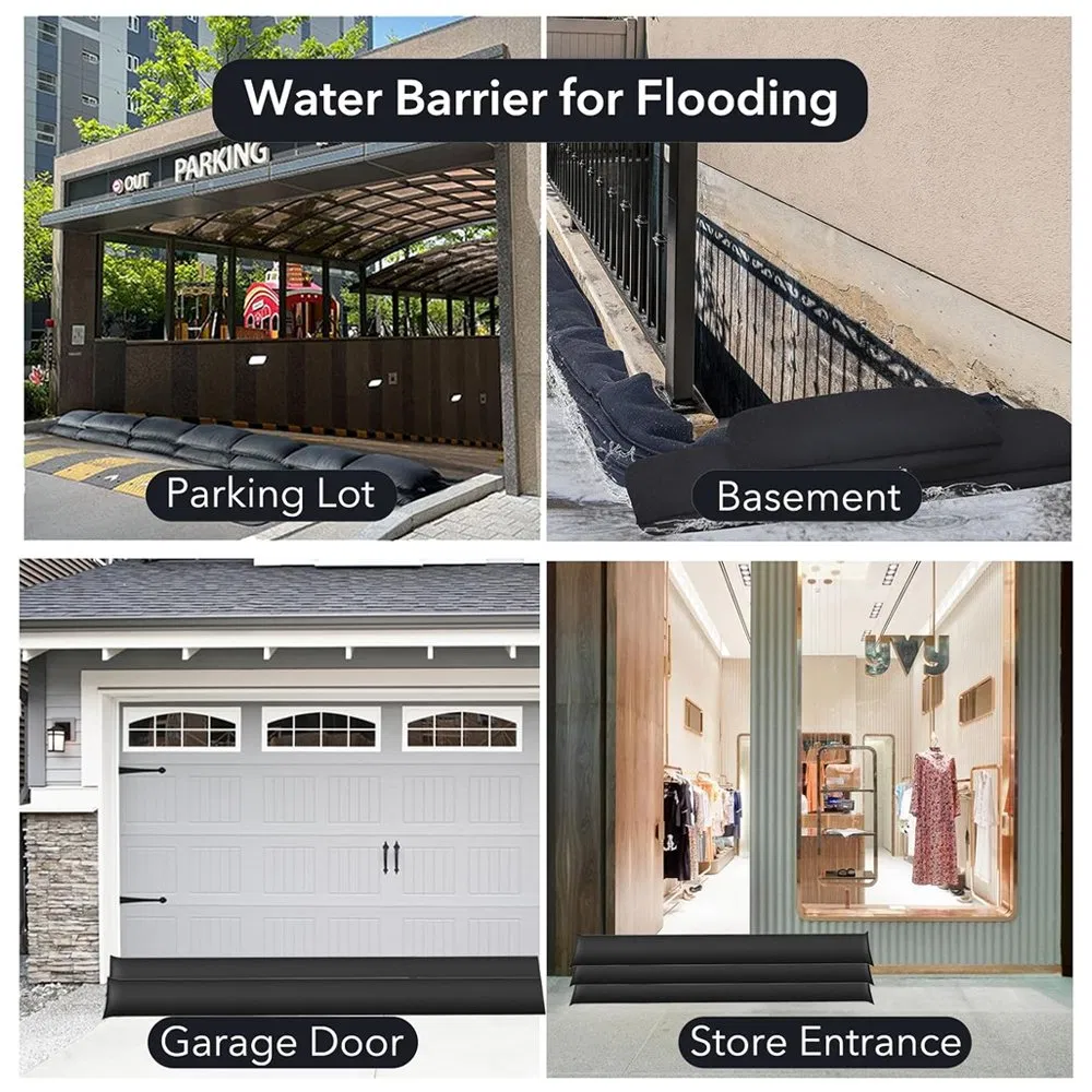 Canvas Quick-Response for Flood Barrier Bags Community Entrance Defence