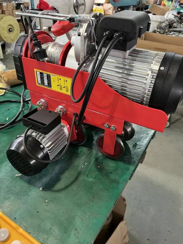 High Quality Motorized Trolley for Lifting 1.2tons