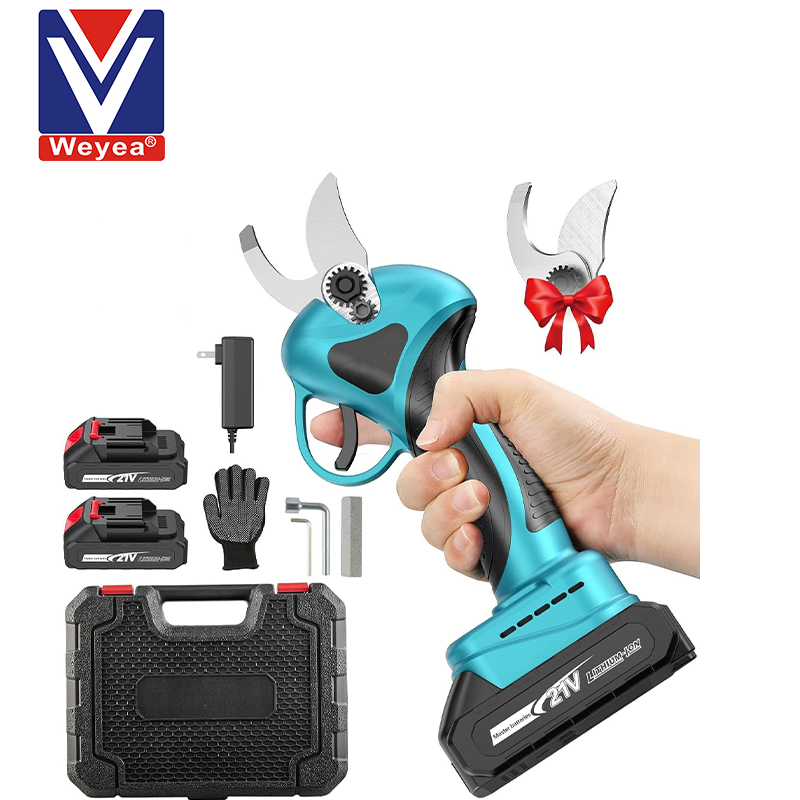 High Quality Plastic Handle Safety Lock Electric Pruning Scissors