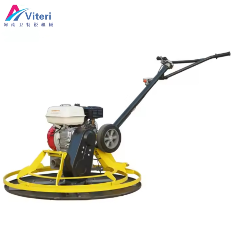 Diameter 1000 mm Efficient Gasoline Engine Cement Polishing Machine