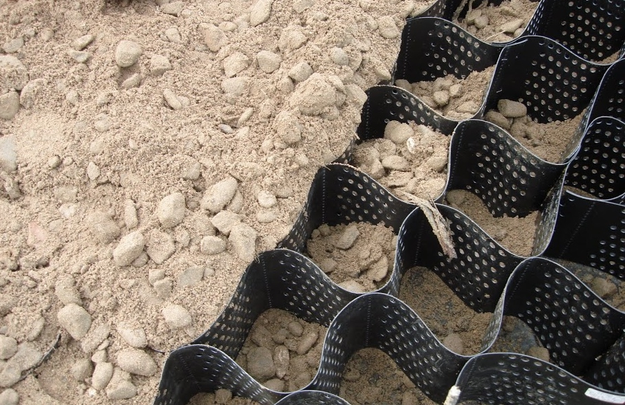 Soft Subgrade Reinforcement Materials Gravel Stabilizer Driveway Geocell