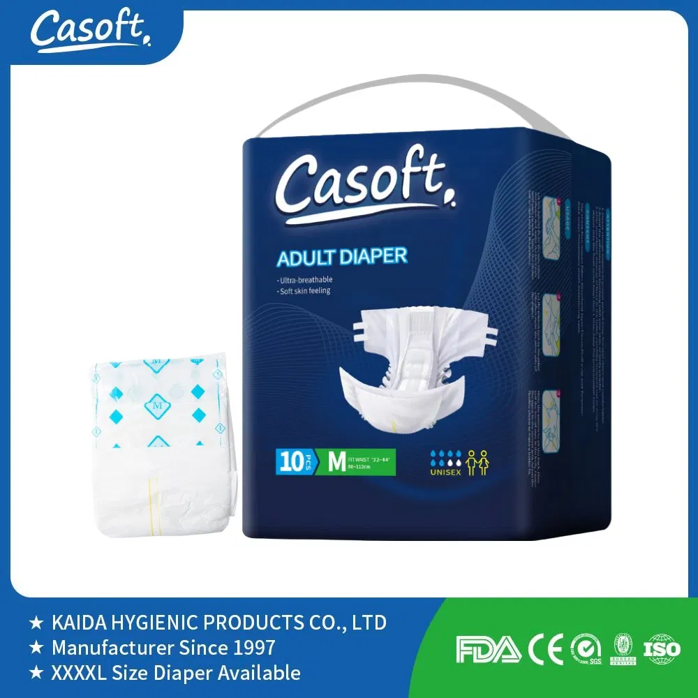 High Quality Non Woven Fabric Casoft Disposable Diapers Adult in Philippines Russia Korea Us Malaysia Peru Chile EU China Canada UK Spain