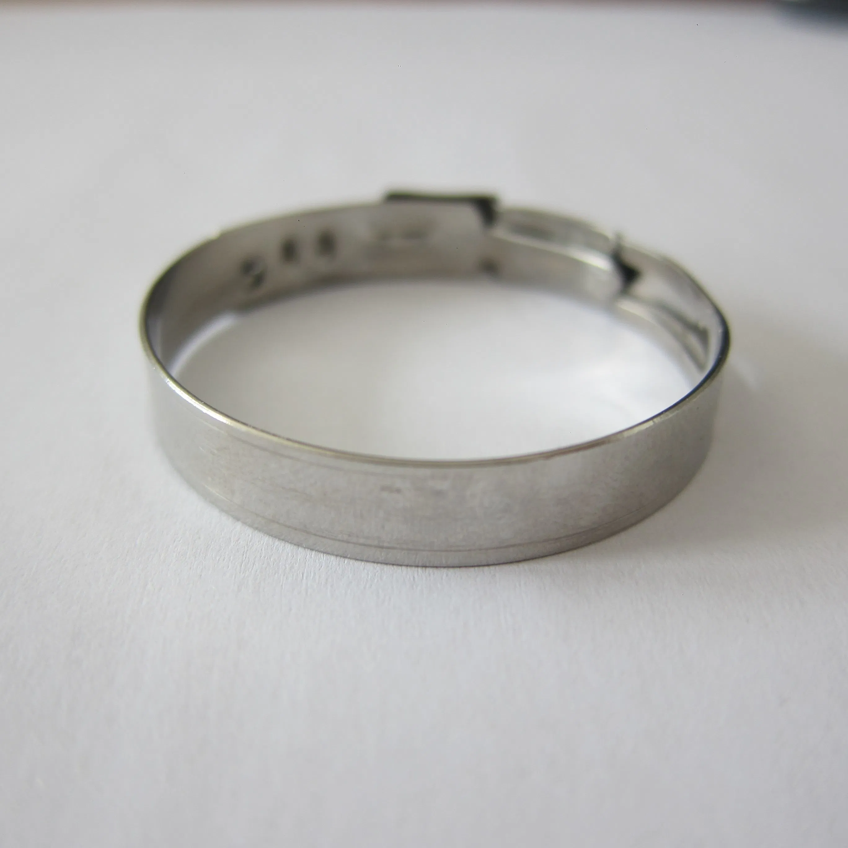 Stepless Hose Clamp Single Ear Pinch for Connection of Pipe Fittings