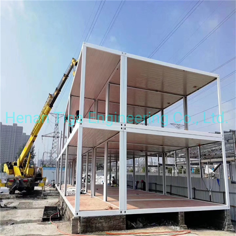 20FT 40FT China Supplier Low Cost Flat Pack Prefab Living House Modular Container Apartment