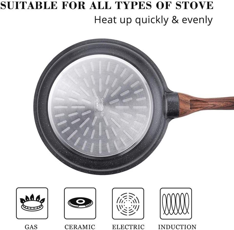 Сковорода алюминиевая антипригарная 24-33 см