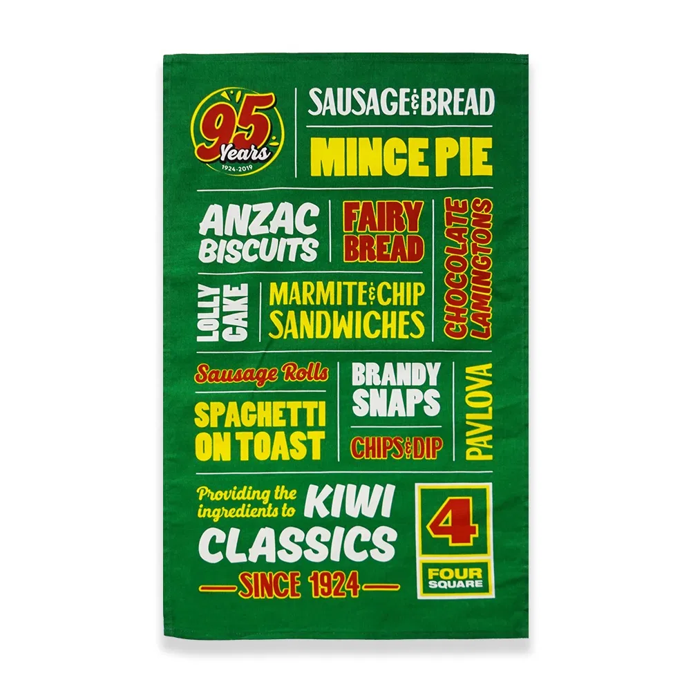 Custom Printed Lint Free Super Absorbent Cotton Linen Tea Towels for Kitchen