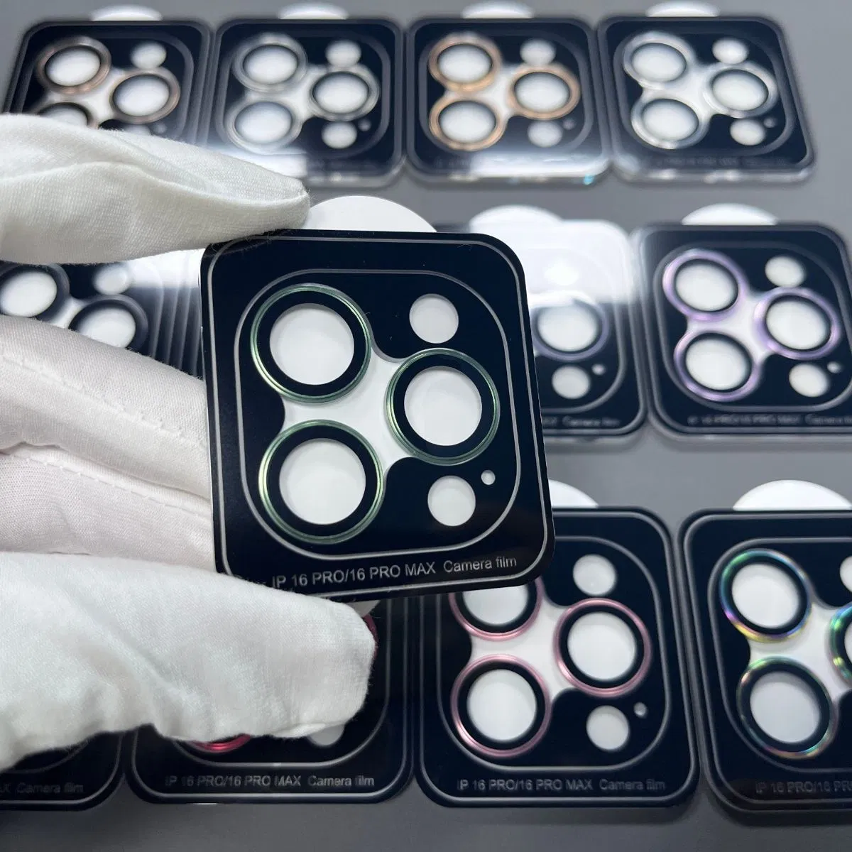 Защитное стекло для камеры iPhone 16 Pro