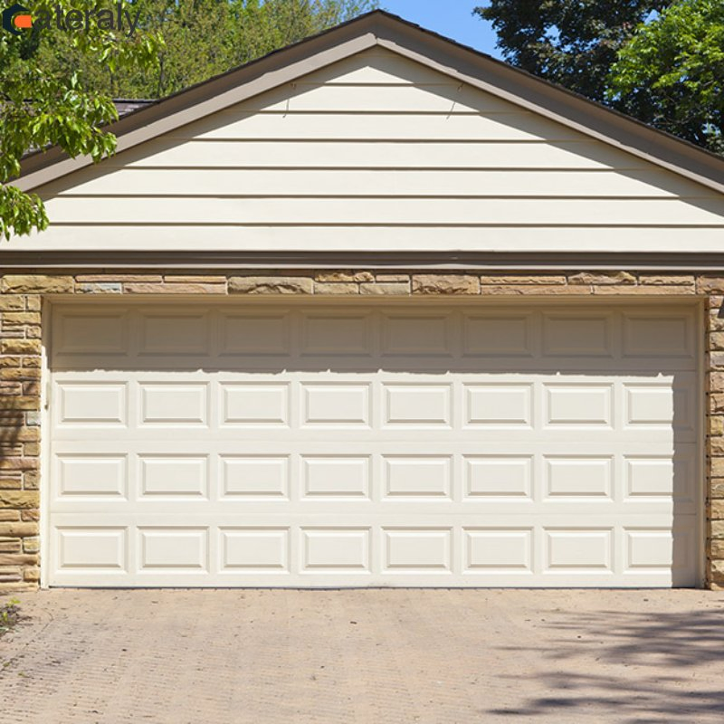 Cateraly Factory Wholesale Heavy-Duty Popular Garage Door Styles Sectional Garage Overhead Doors for Premium Windproof Performance Residential Garage Door