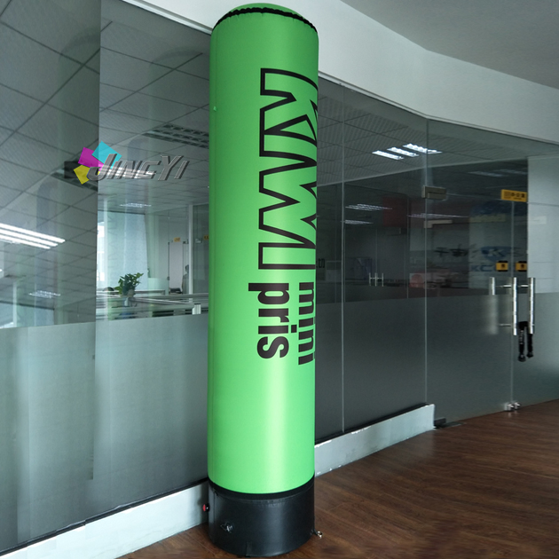 Custom Print Advertising air inflation Column, Branded 420D Oxford Inflatable Tube for Outdoor Events