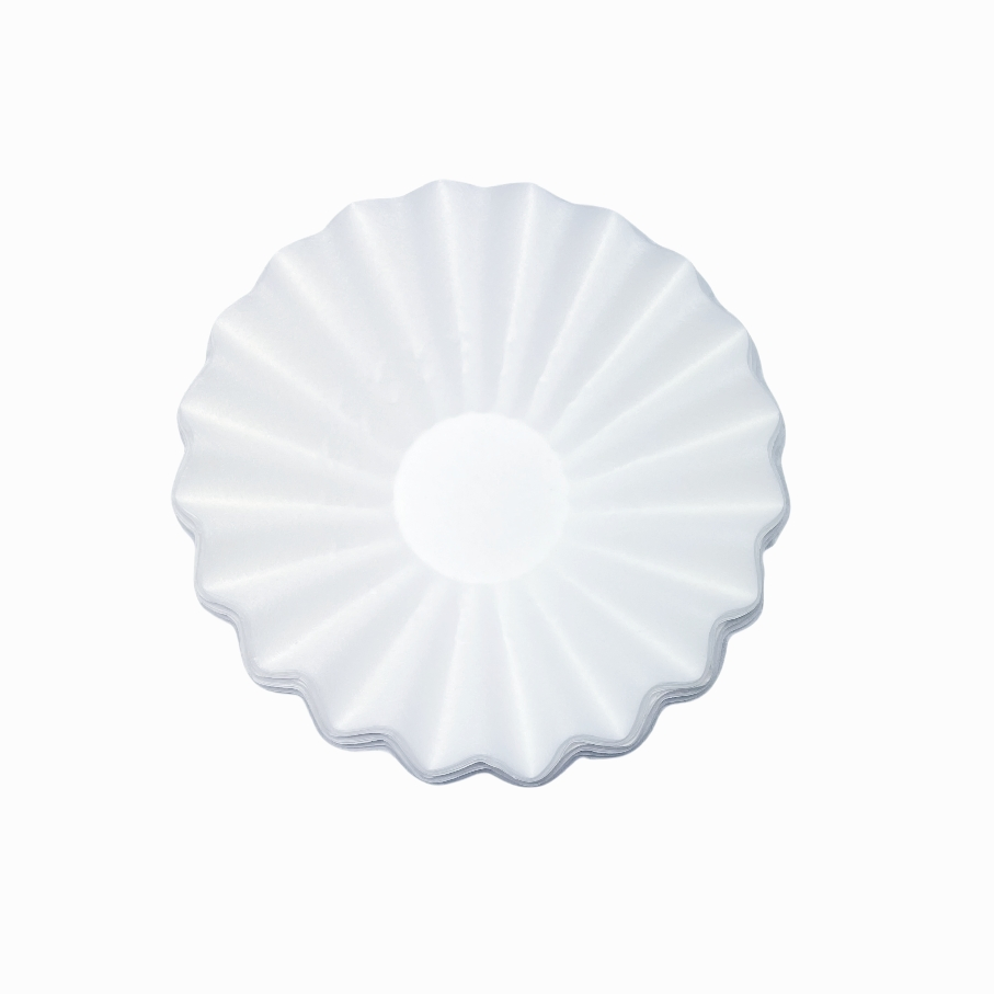 Biodegradable and White Color Basket Bowl Shape Coffee Filter Paper 8-12 Cups Coffee Maker