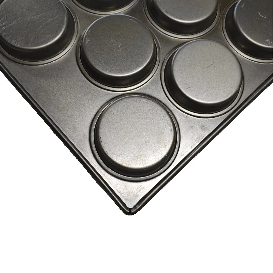 Hamburger Roll Tray Round Deep M122 Nonstick & Quick Release Coating Tray Customised Baking Tray