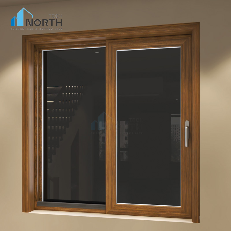 Impact Windows Double Tempered Heat Insulated Glass Window Grill Design PVC UPVC Sliding Sash Window Price List