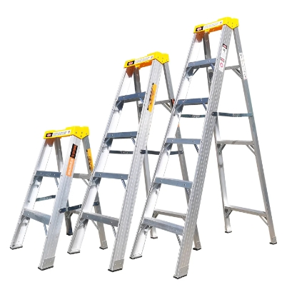 Single Side Heavy Duty Aluminum Folding Ladder