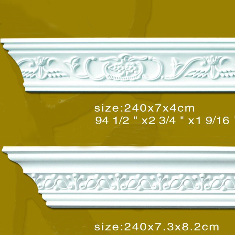 China Manufacturer Decorative PU Foam Cornice Moulding