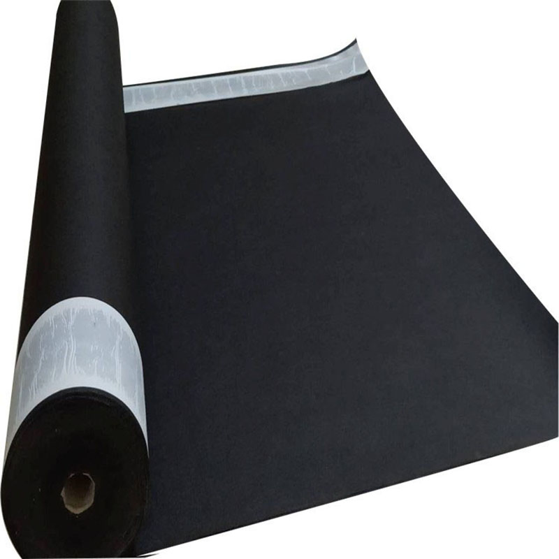Self-Adhesive Waterproof Waterproofing Membrane Coiled Roofing Material Types