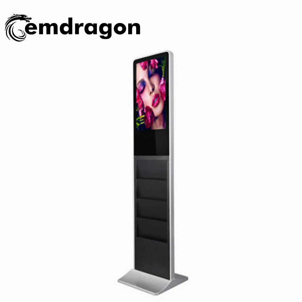 LED Ad Display Advertising Display Brochure Holder 42 Inch LCD Digital Signage Kiosk Food Outdoor Advertising Light Box