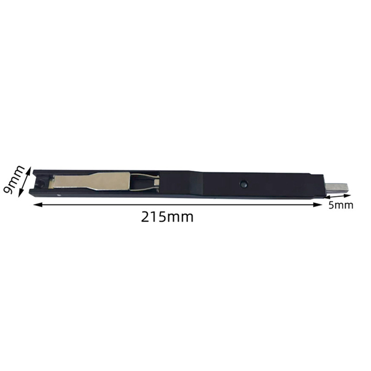 Yh3648 Aluminum Alloy Doors and Windows, Concealed Installation, Floor-to-Ceiling Latch, Plastic-Steel Sliding Door Latch, Anti-Theft Safety Catch,