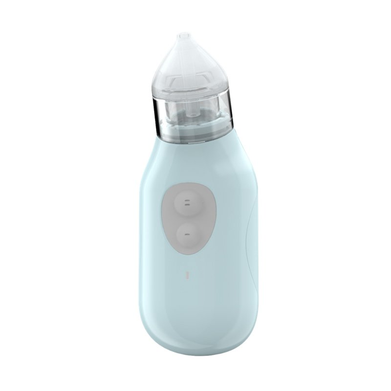 Electric Nose Cleaner Nasal Aspirator for Infants with Silicone Tip