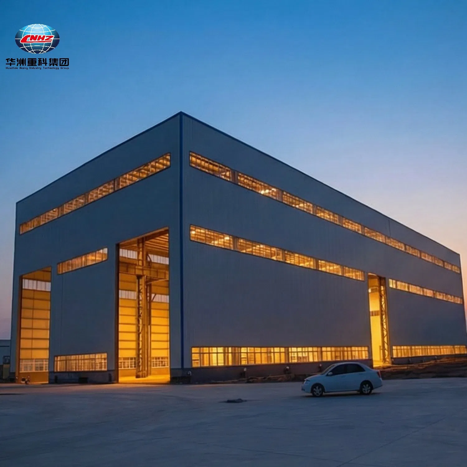Prefabricated Industrial Metals Building/Steel Structure Workshop for Warehouse and Logistic Centers