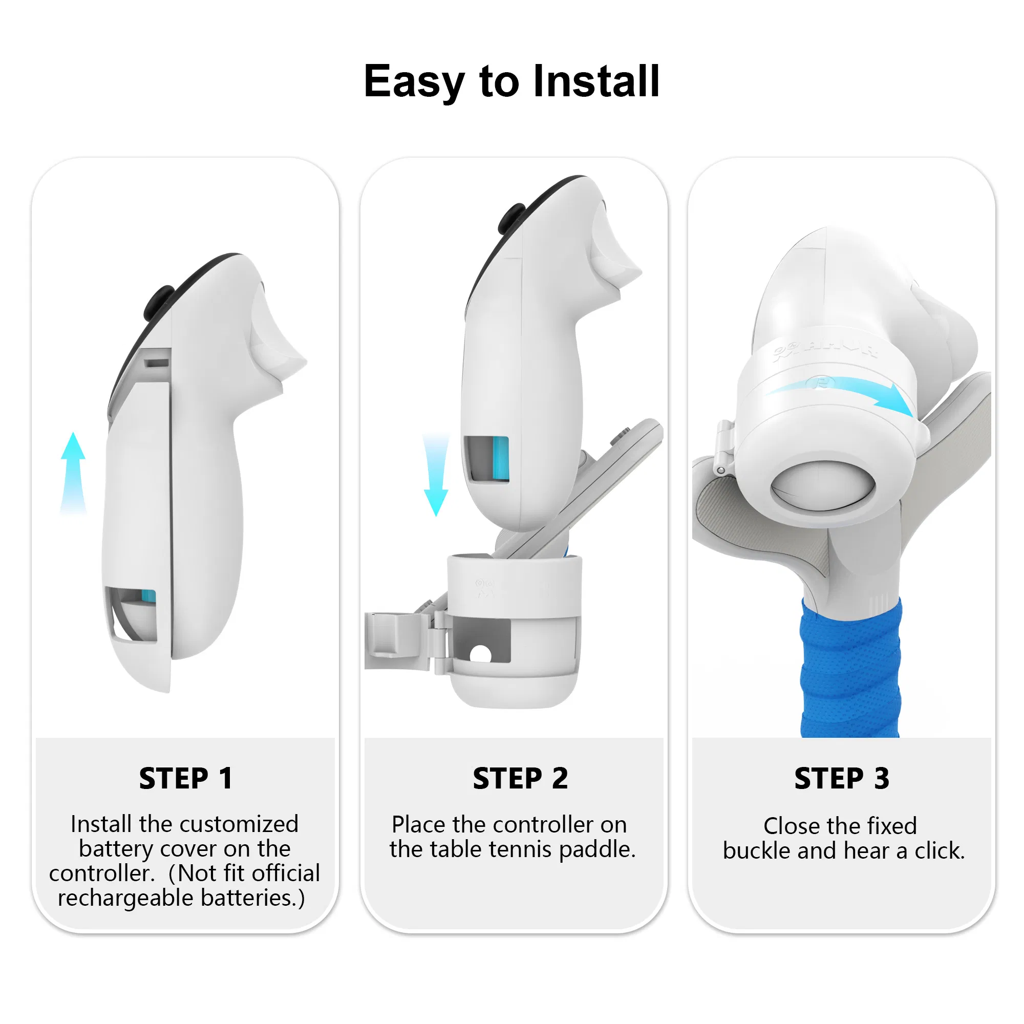 Ремешок T302power для Meta Quest 3/3S с подсветкой и батареей