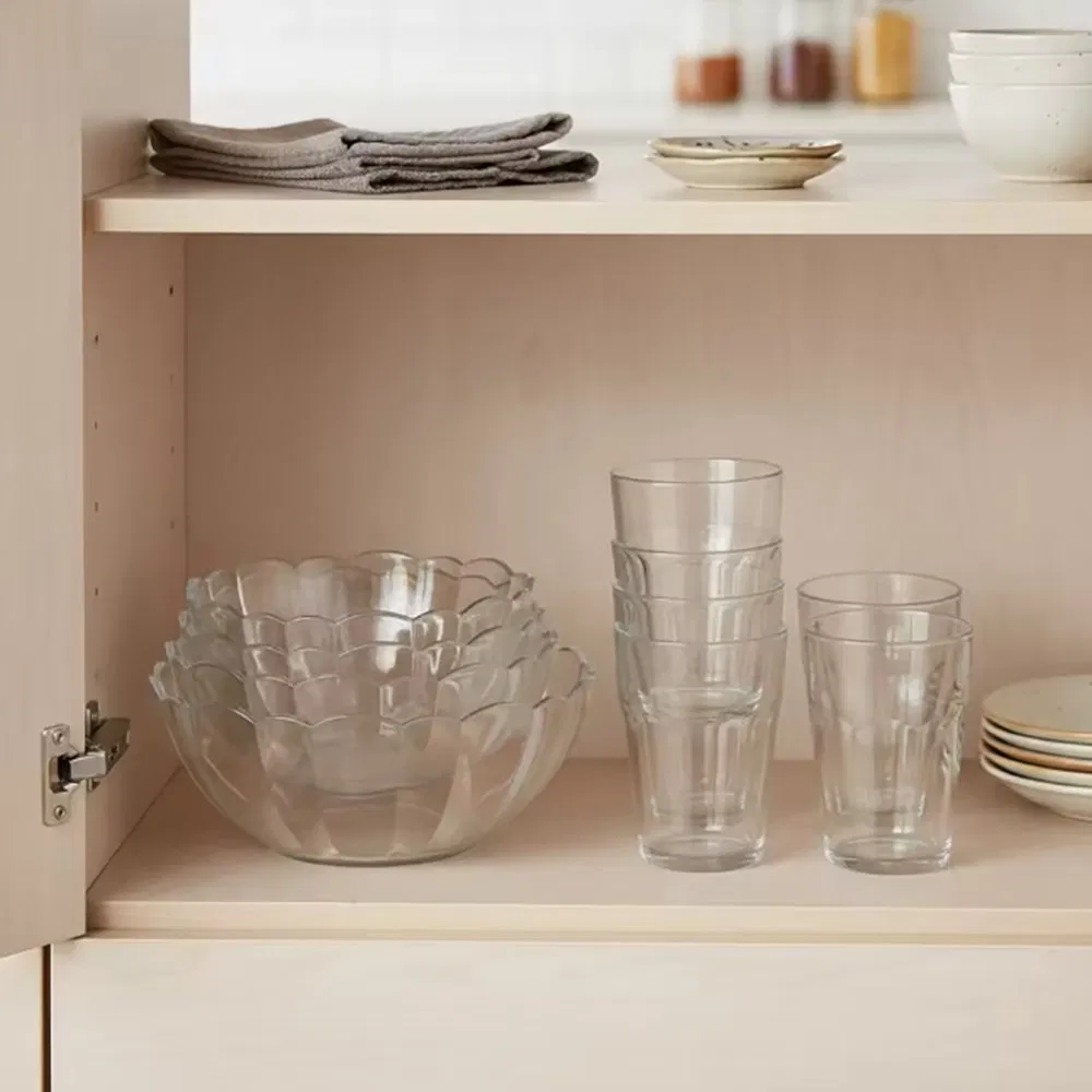 Clear Plastic Salad Bowls Buffet Bowls Round Clear Chip Plastic Candy Dish