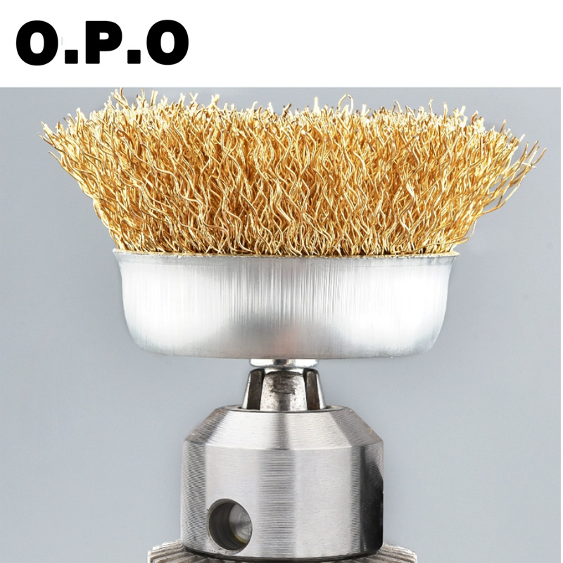 Промышленная стальная щетка-колесо для удаления ржавчины