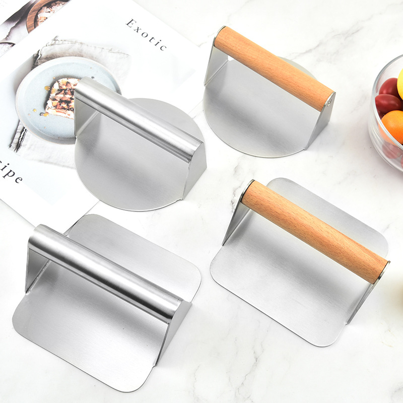 Hamburger Meat Mold Pasties Stainless Steel Burger Maker Press Meat