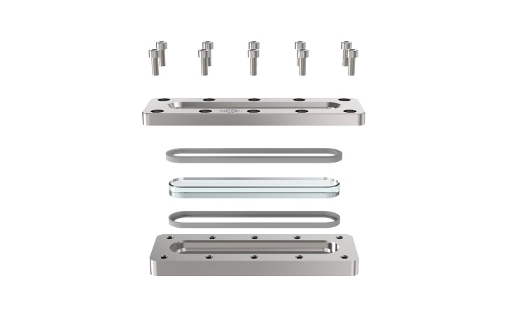 Qiimii Stainless Steel SS304/SS316L Rectangular Sight Glass