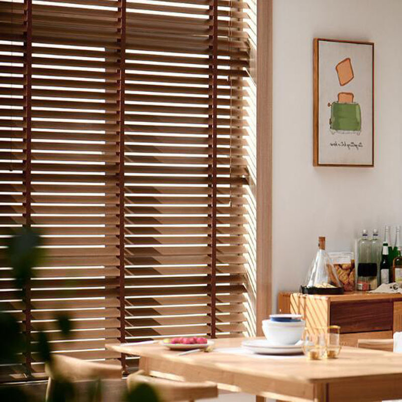 Cortinas De Persiana De Madera Impermeable Wooden Blinds Curtains