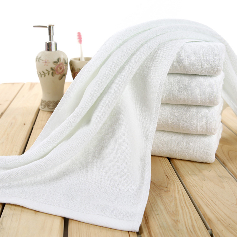 Luxury Cotton Bath Towel Face Towel White Hotel Towel