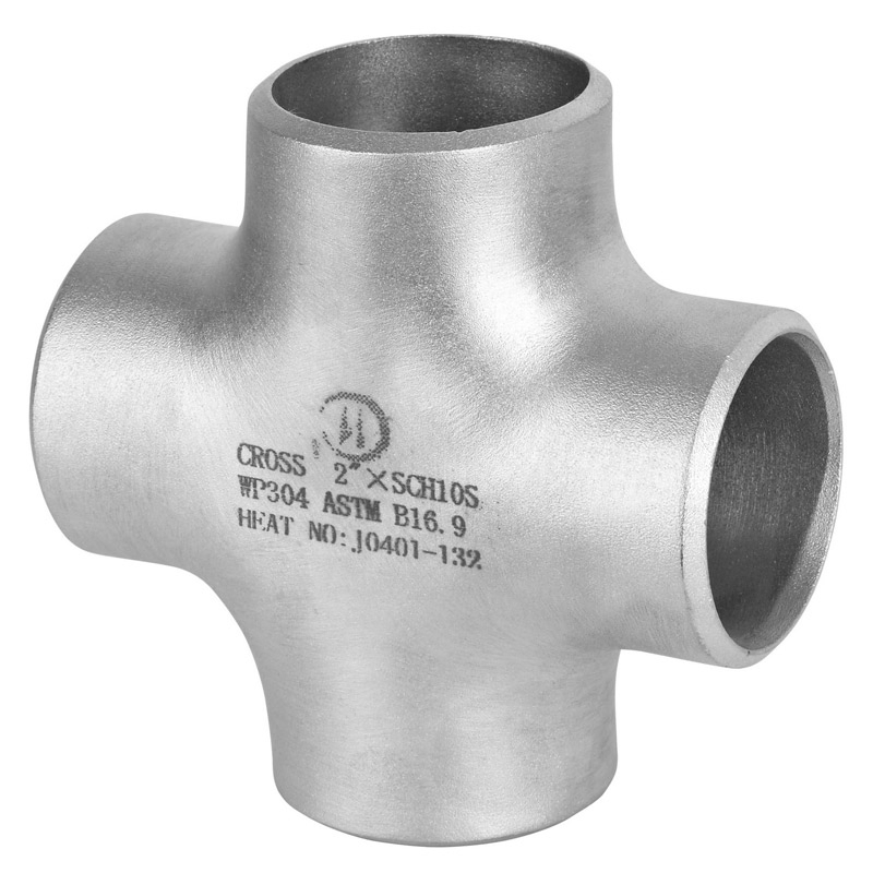 OEM 150lb Bsp / NPT Threaded Hydraulic Stainless Steel Cross