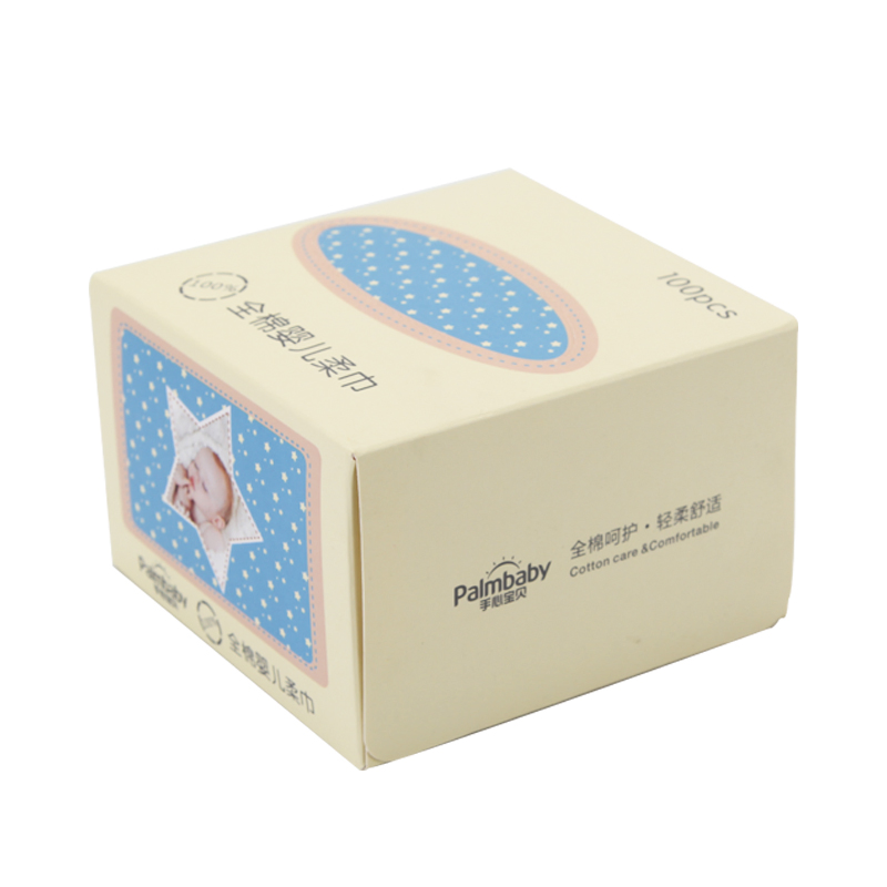 Wet and Dry Wipes Dry Cleansing Wipes Disposable Cotton Tissue Cotton Towel 100PCS